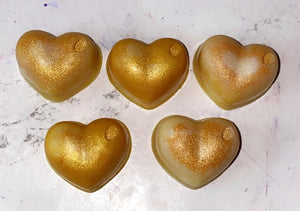Bag of 5 heart soy wax melts