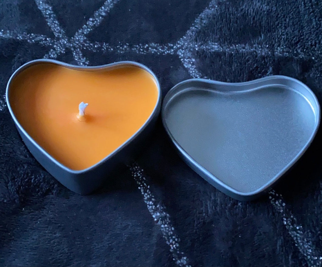 Heart shape candles 50ml